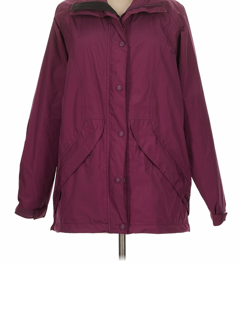 L.L. Bean Women's Plum Hooded Ski Jacket